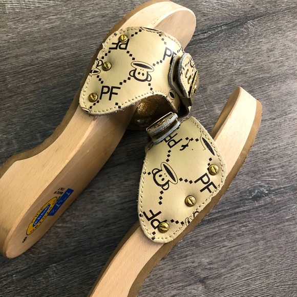 ✨RARE✨Dr. Scholl’s Vintage Classic Slides for Paul Frank NIB - Picture 5 of 10